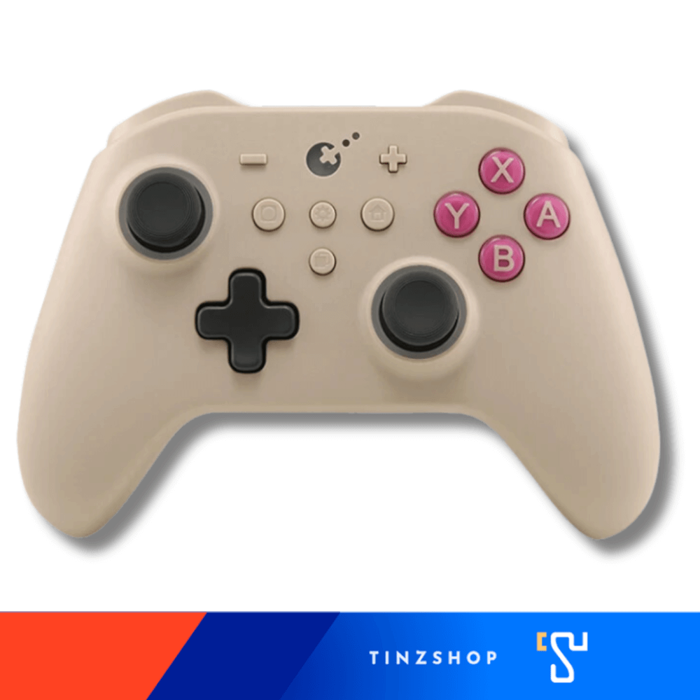 จอยเกมไร้สาย GuliKit Pro Controller NS38 KK3 PRO สีครีม
